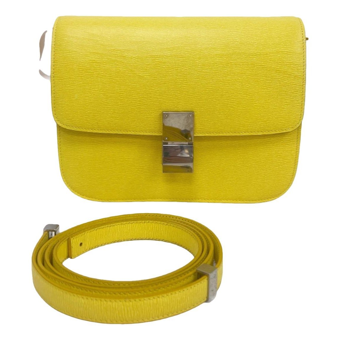 Classic leather crossbody bag