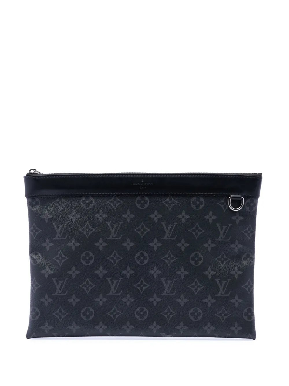 2017 Monogram Eclipse Discovery Pochette GM clutch bag