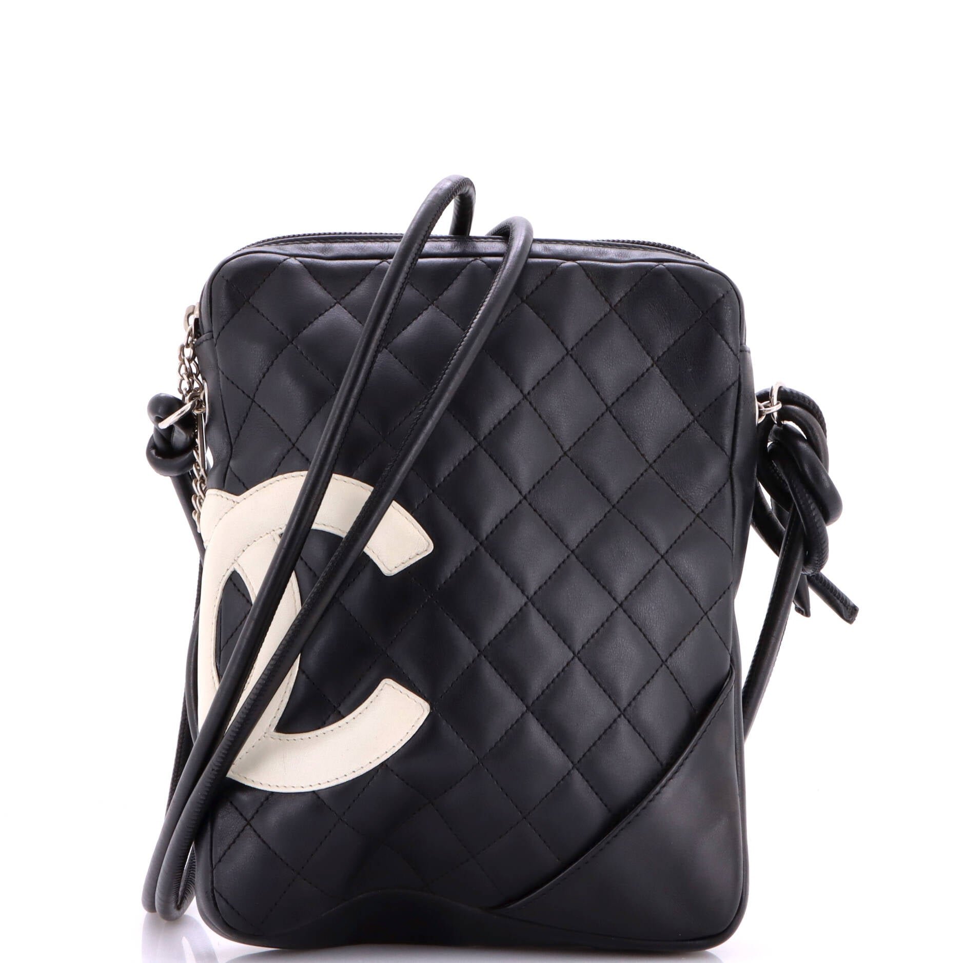 Cambon Crossbody Bag Quilted Leather Medium
