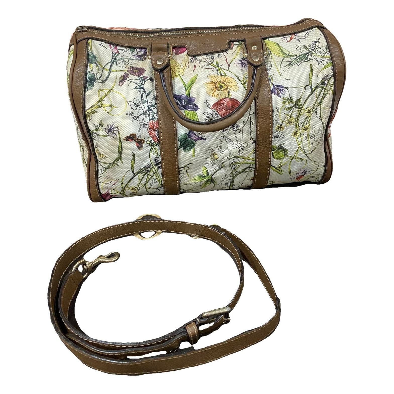 Boston cloth handbag
