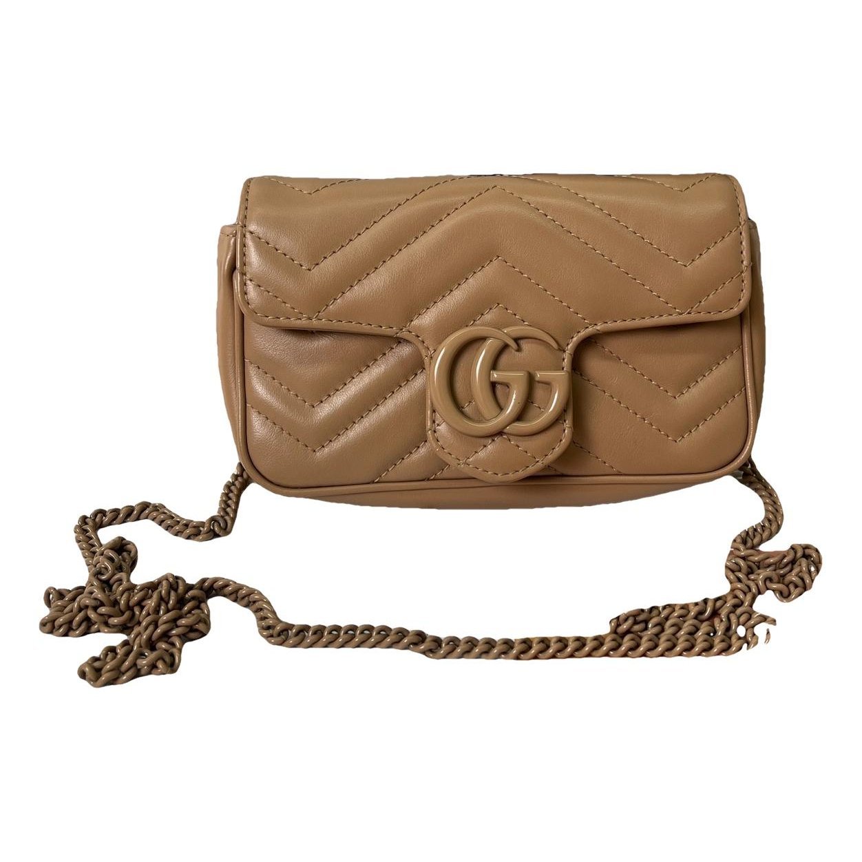 GG Marmont Chain leather crossbody bag