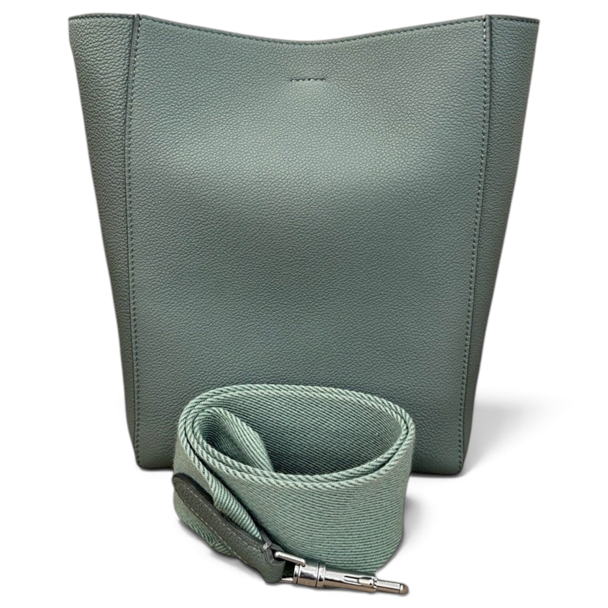 Seau Sangle leather handbag