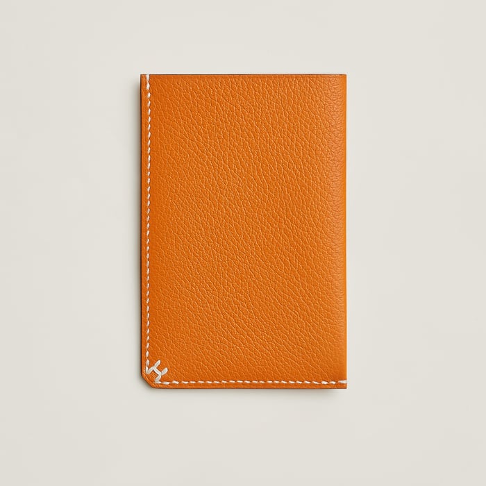 Abricot H Sellier Card Holder