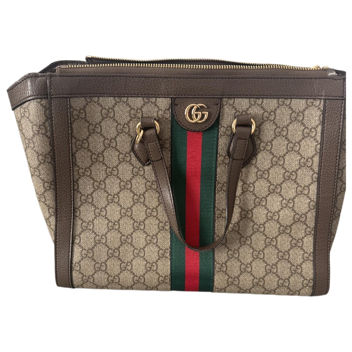 Ophidia Top Handle cloth handbag