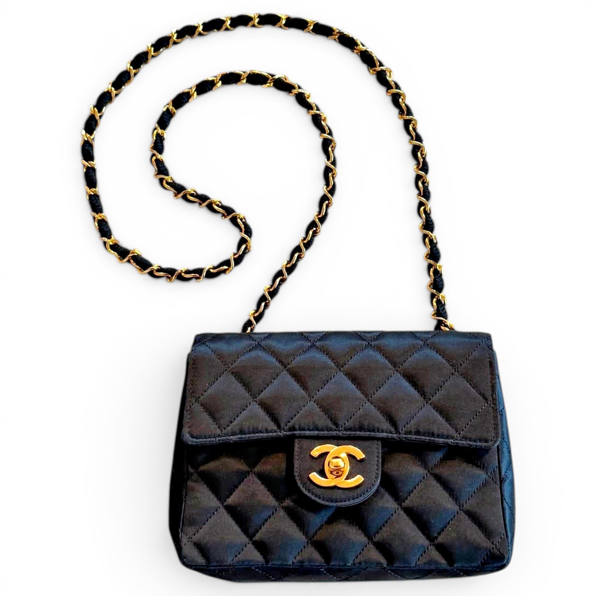 Timeless/Classique silk handbag