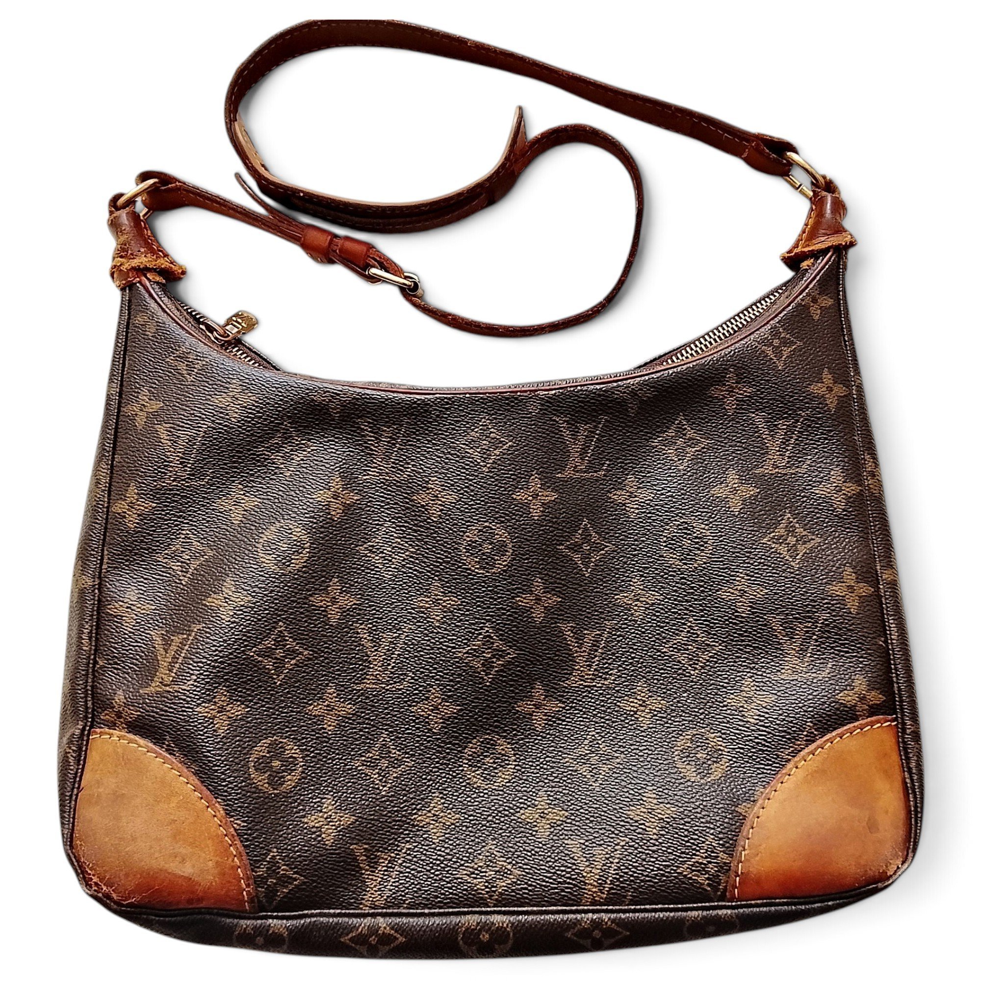 Louis Vuitton Boulogne leather crossbody bag