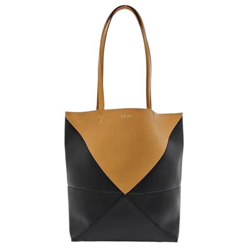 Puzzle Fold leather handbag