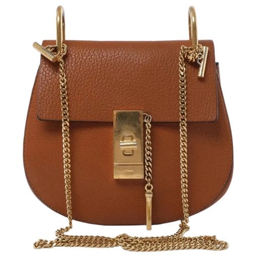 Drew leather crossbody bag