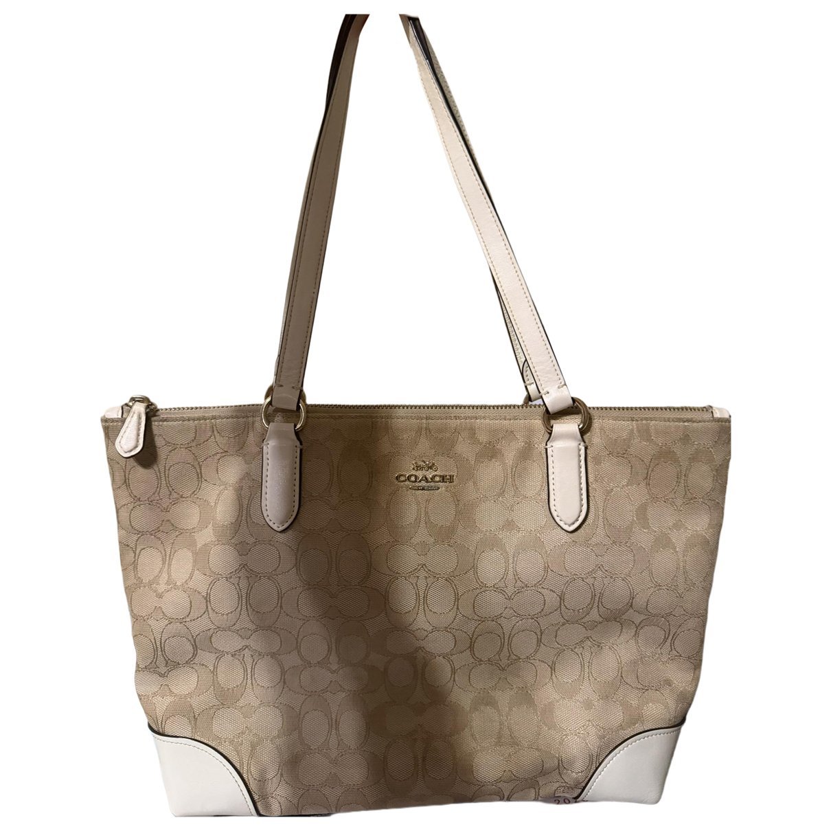 CITY ZIP TOTE cloth handbag