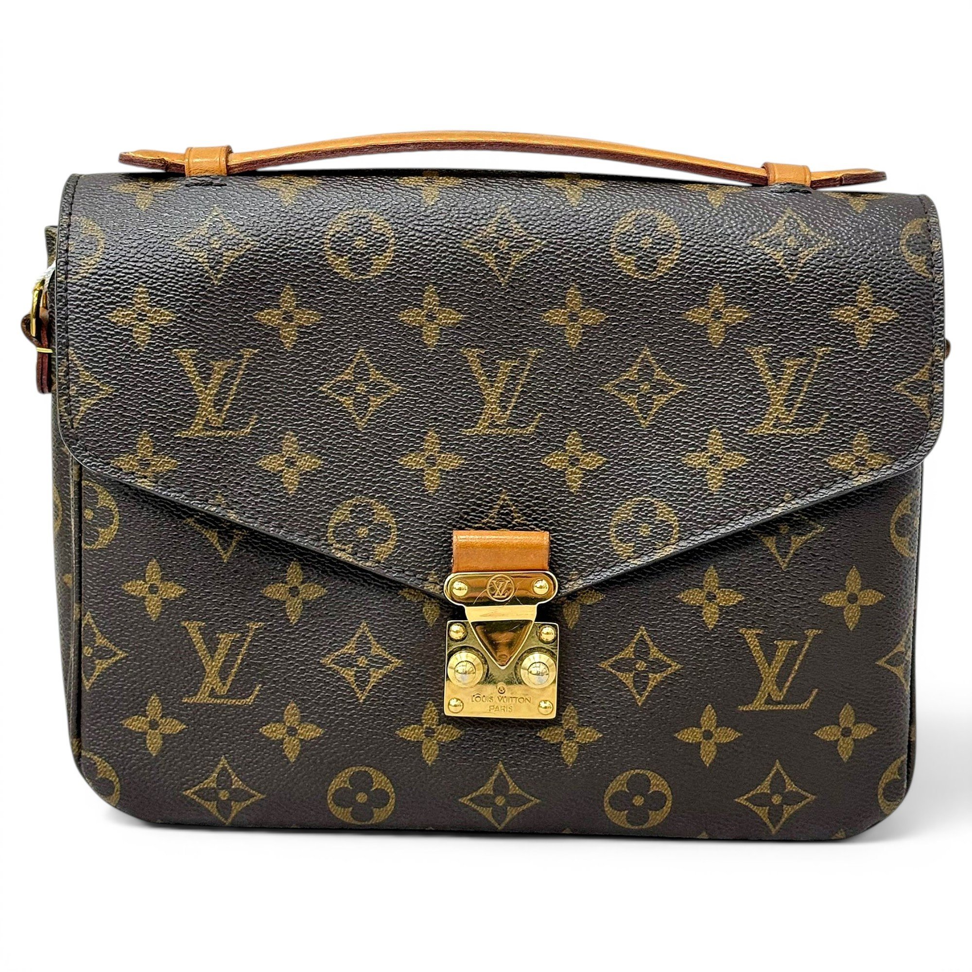 Metis leather handbag