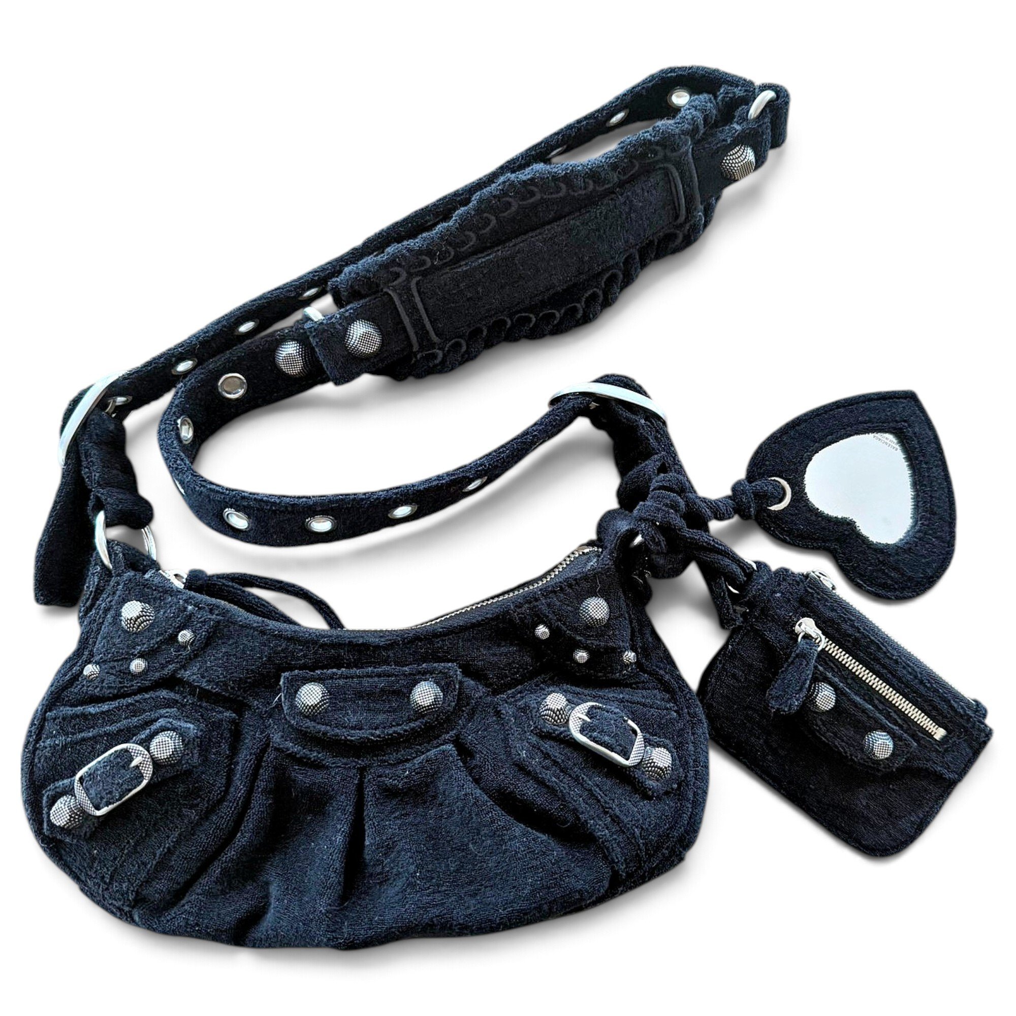 Le Cagole cloth handbag
