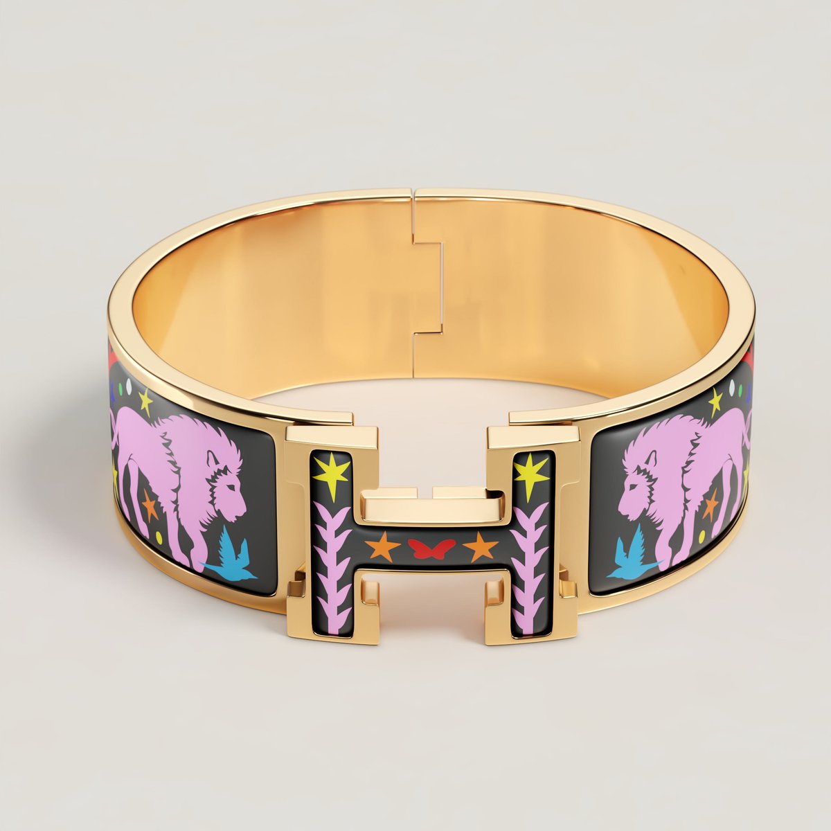Clic Clac H Sous le Charme d'Orphee bracelet