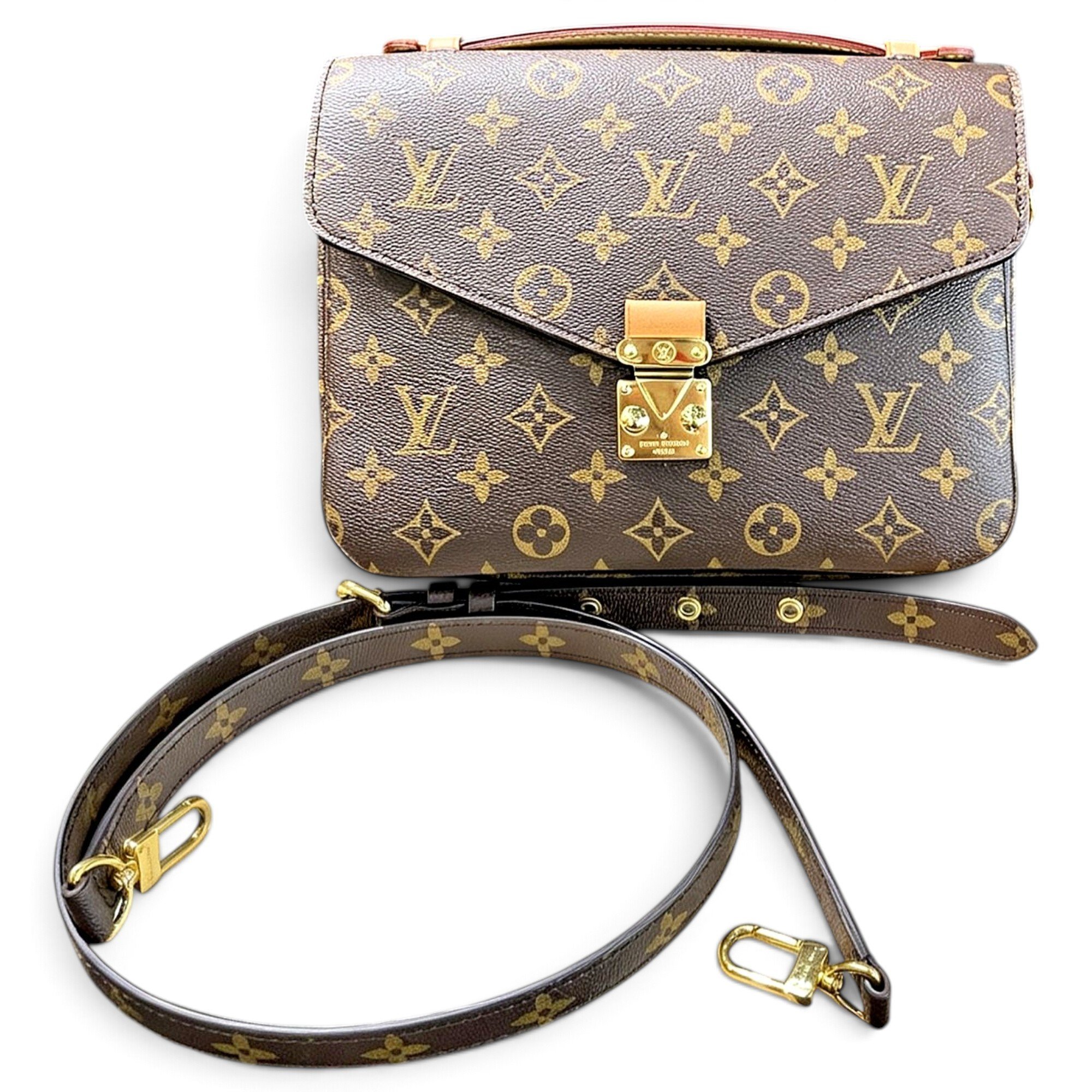 Metis leather handbag