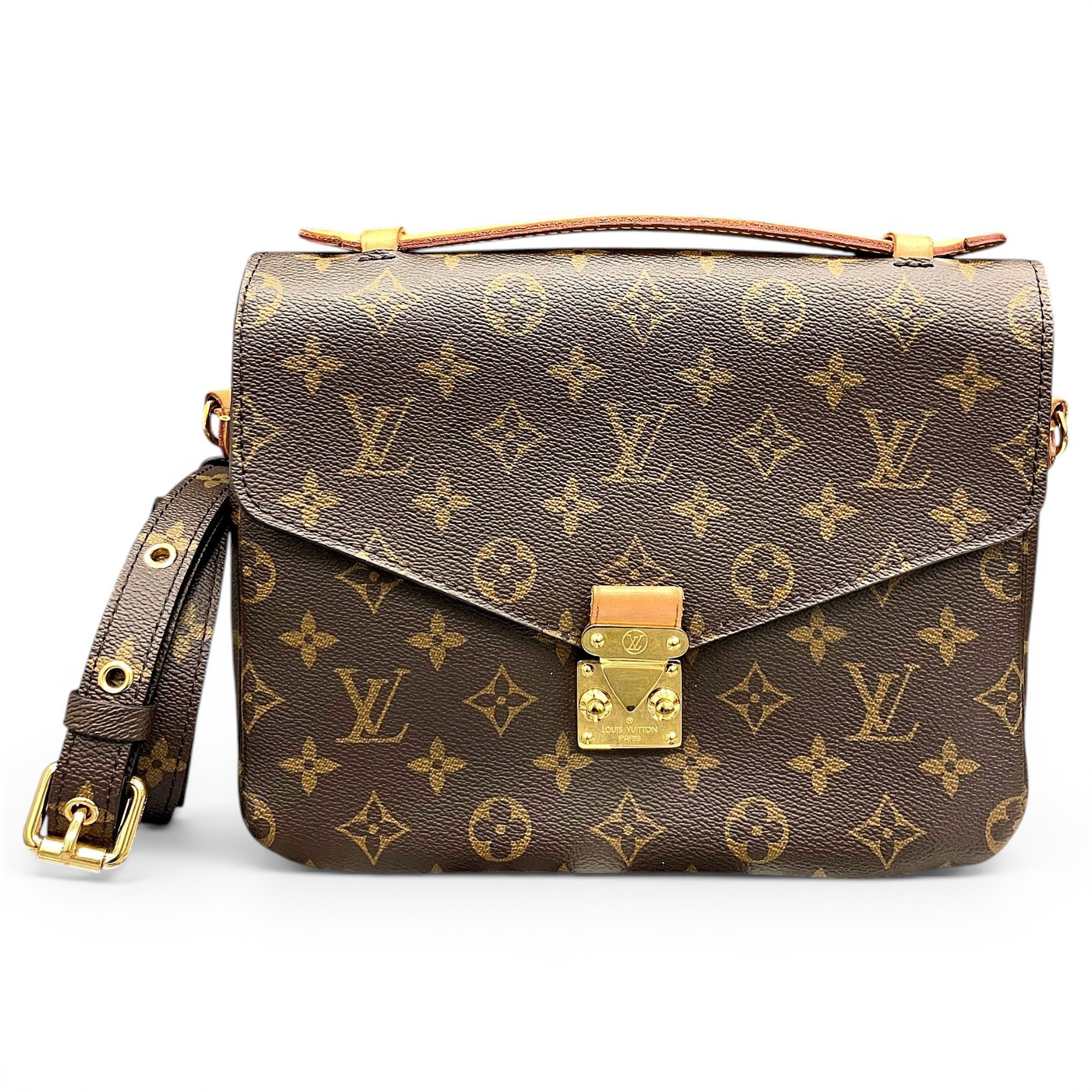 Metis leather handbag