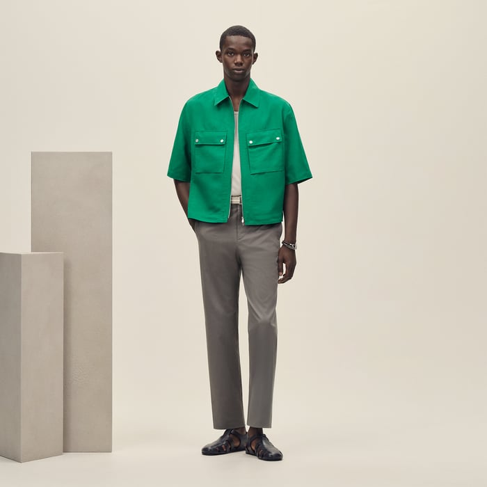 Menthe Short-sleeve Overshirt