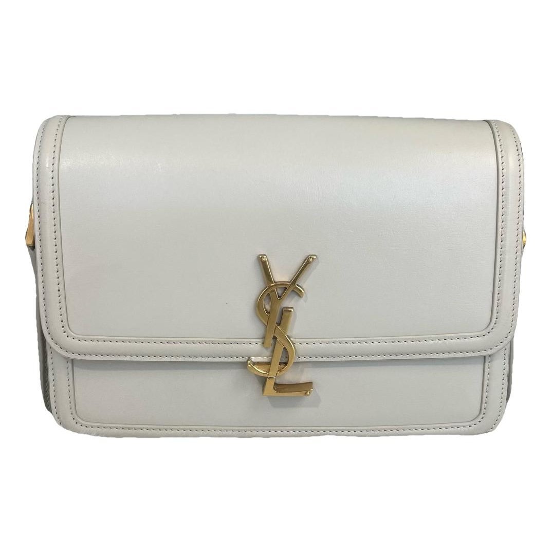 Solférino leather handbag