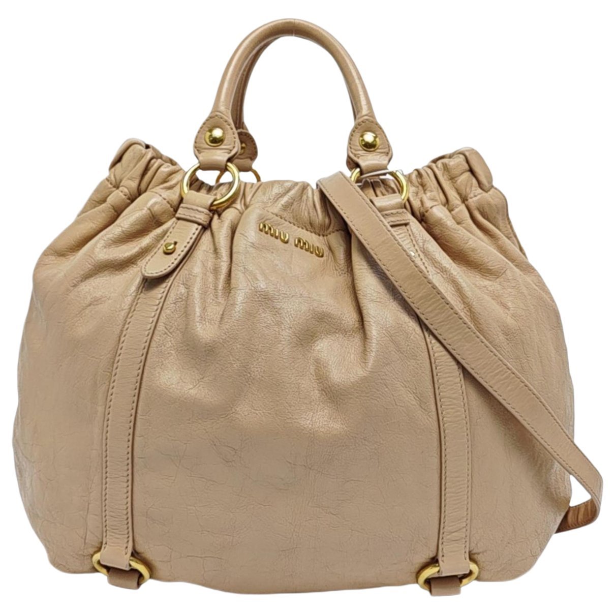 Leather handbag