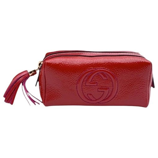 Soho leather clutch bag