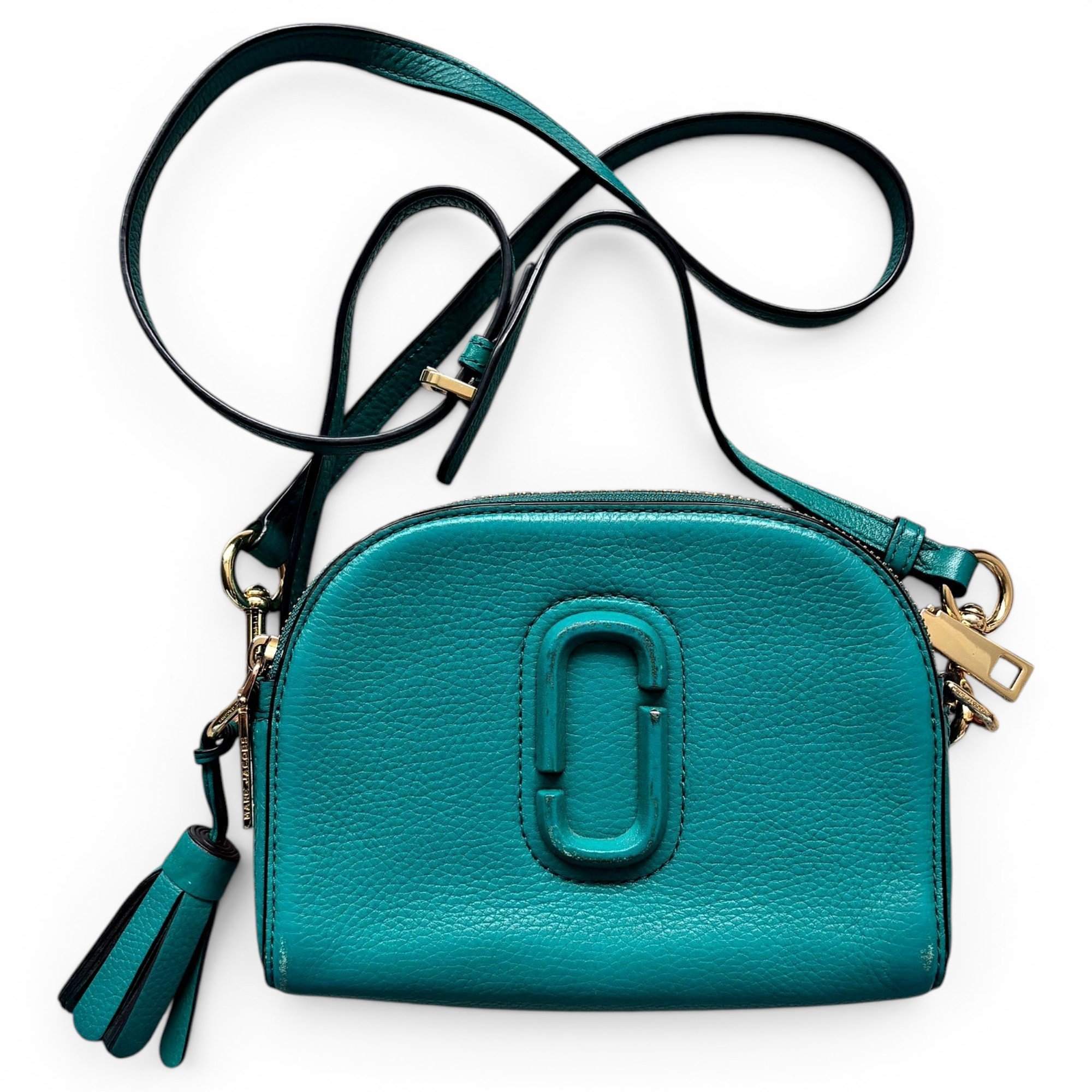 Leather crossbody bag