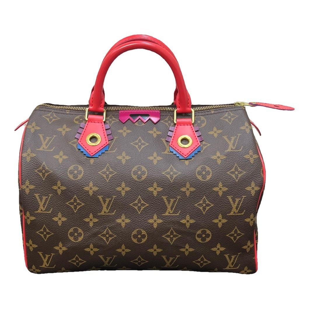 Speedy leather handbag