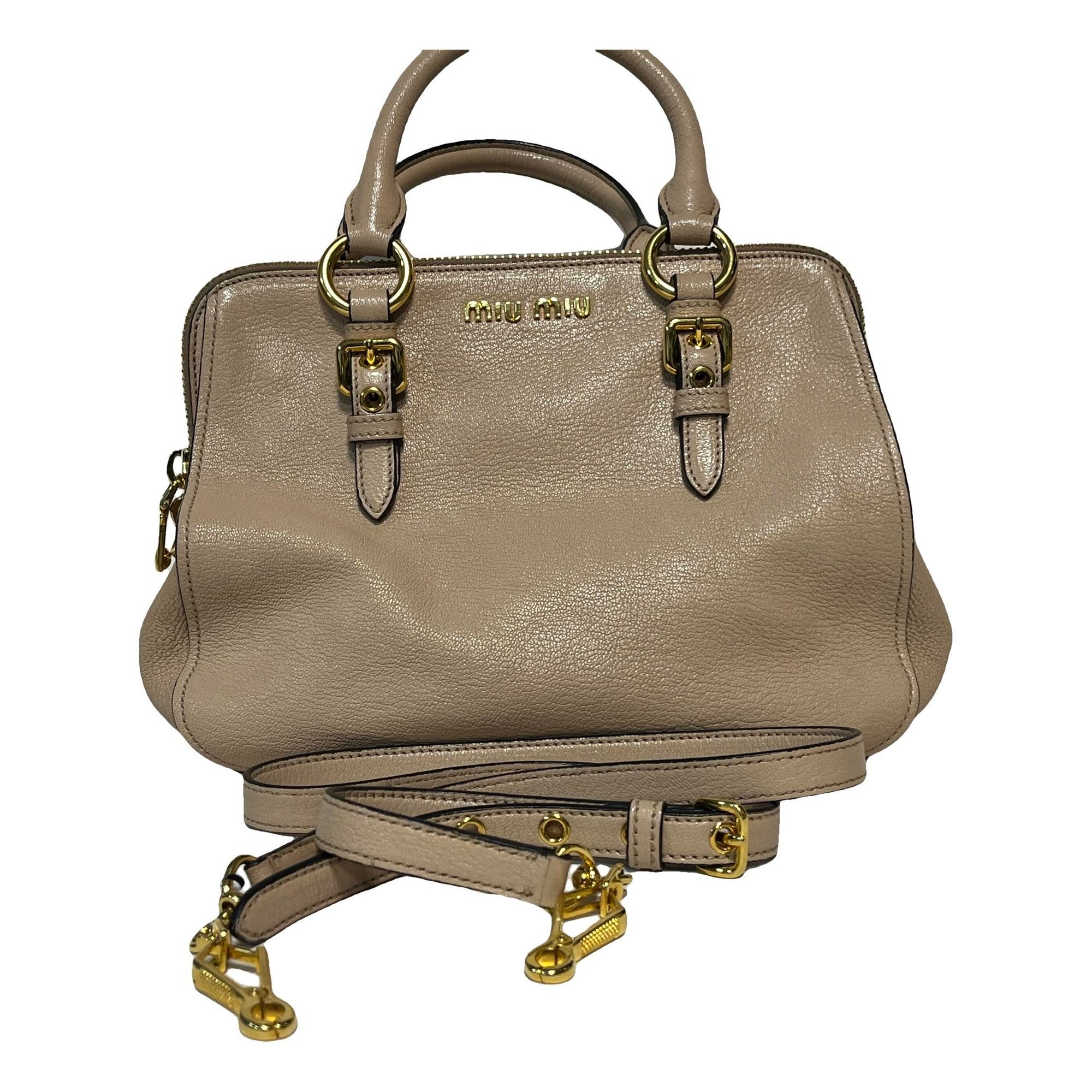 Leather handbag