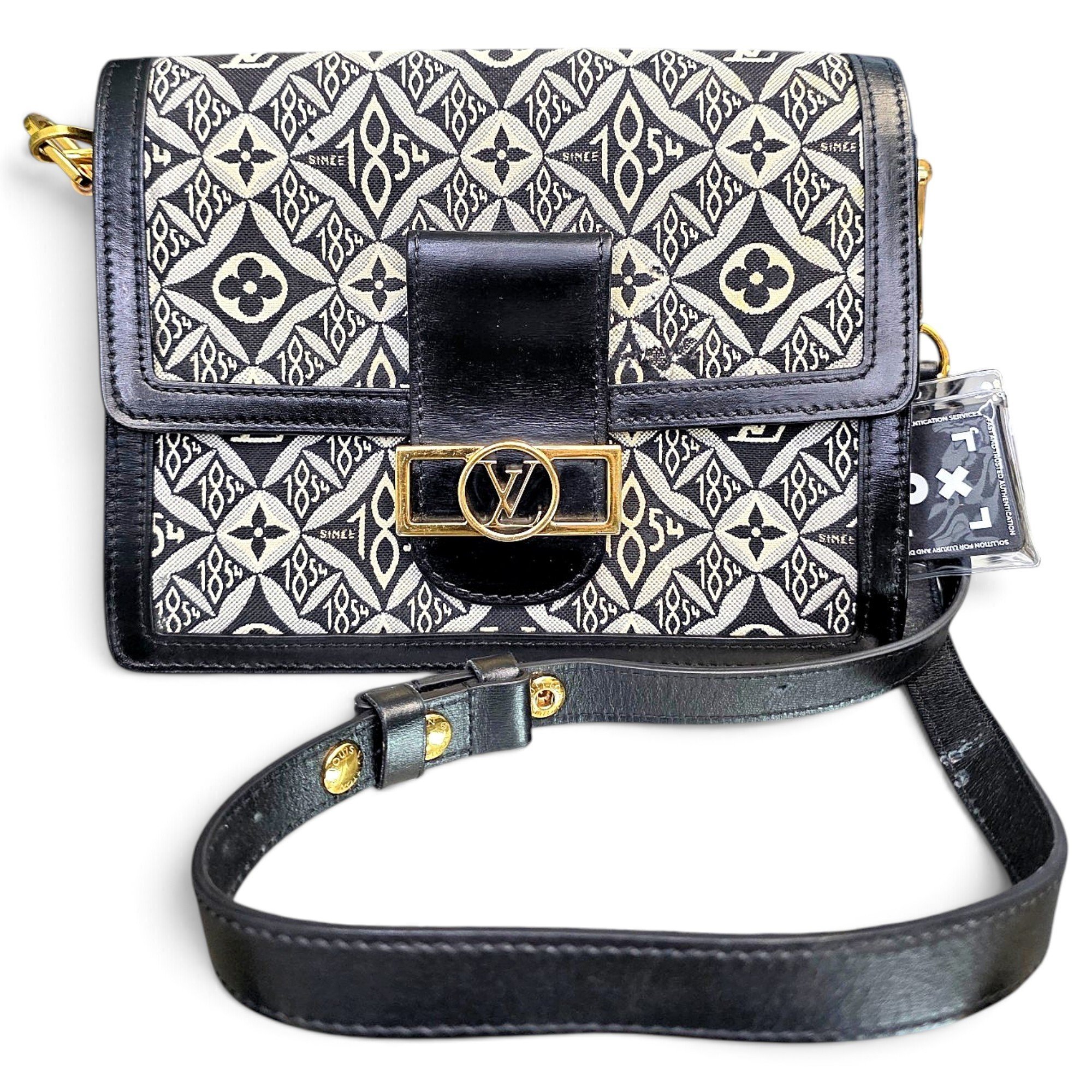 Louis Vuitton Dauphine leather handbag
