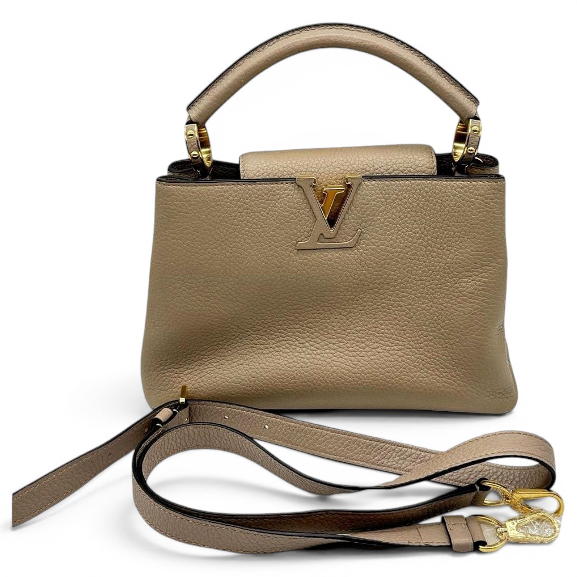 Capucines leather handbag