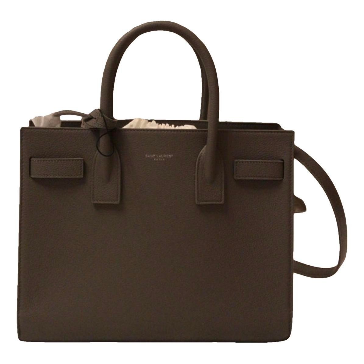 Sac de Jour leather tote