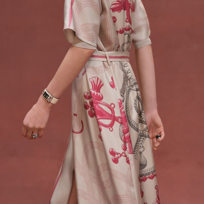 Beige Avoine "Palefroi Remix" Caftan