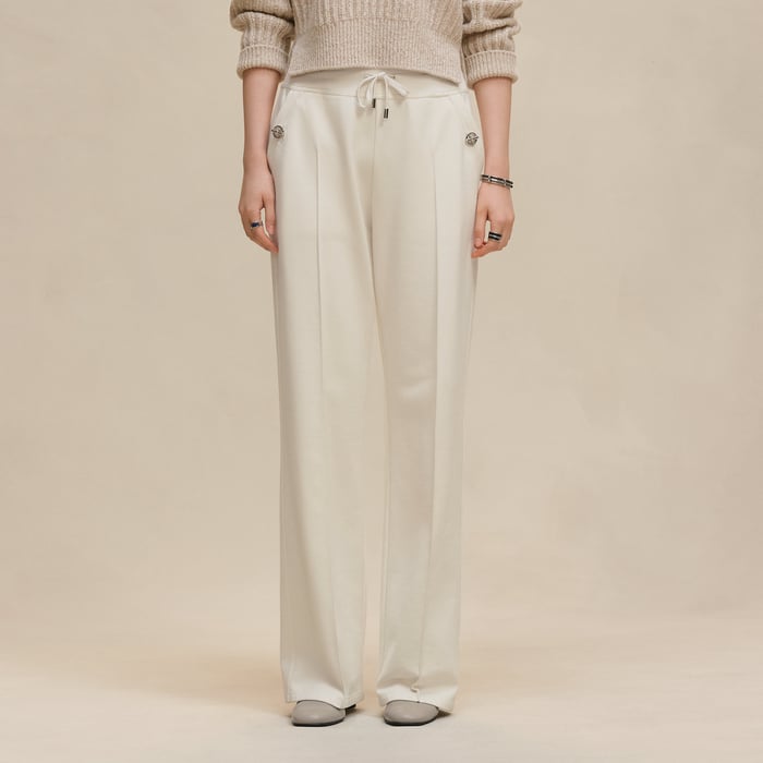 Blanc Cassé Loose Fit Pants