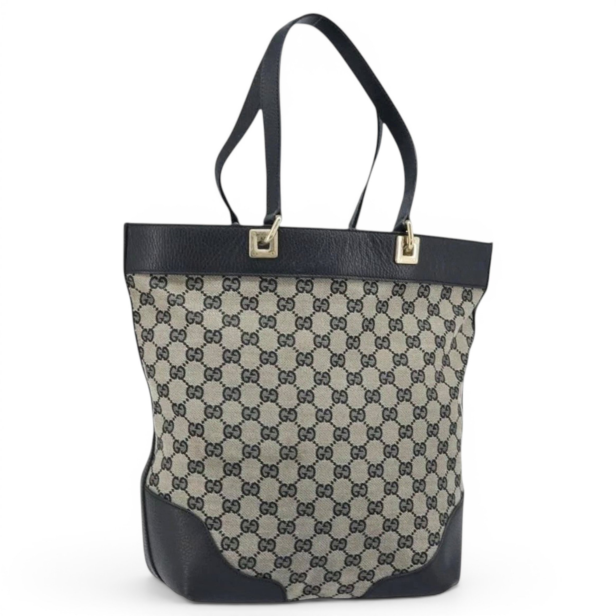 Leather tote