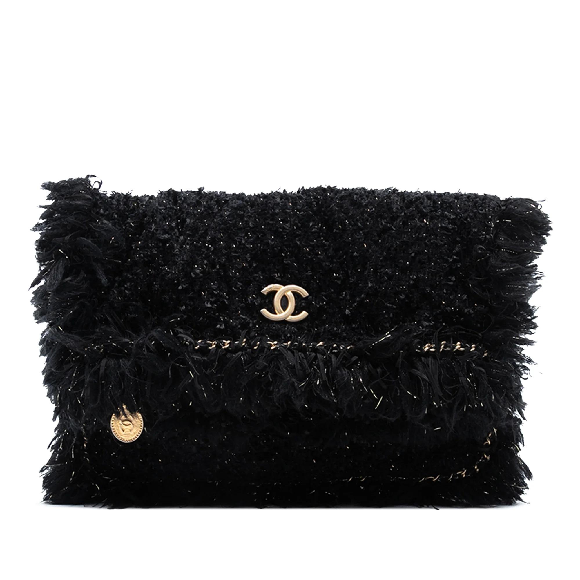 Chanel Tweed clutch bag
