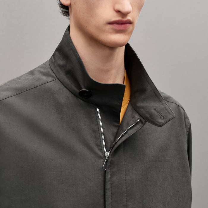 Gris Brûlé "Neo Pique" Overshirt