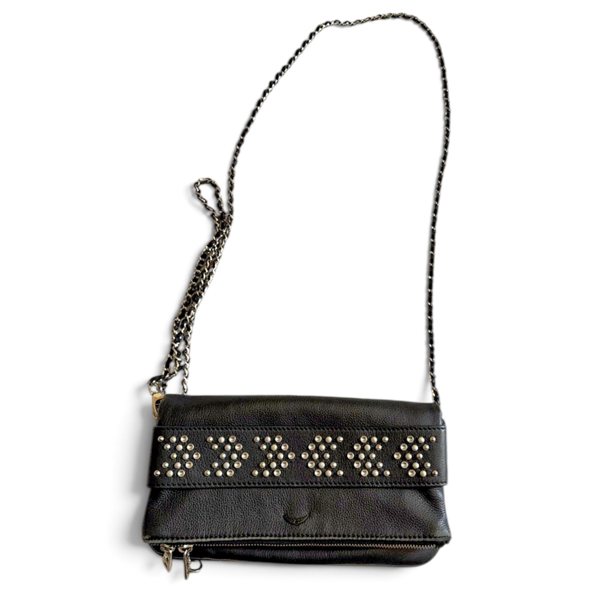 Leather crossbody bag