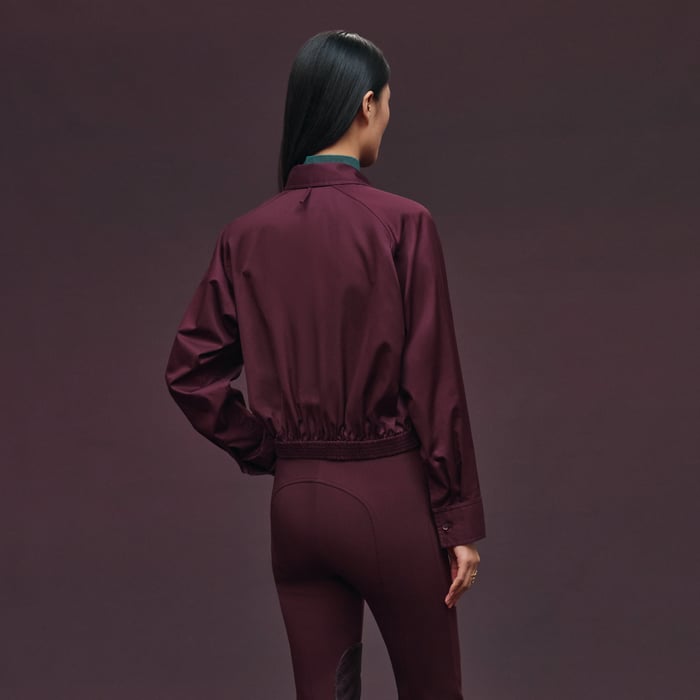 Rouge Bordeaux Shirt Jacket