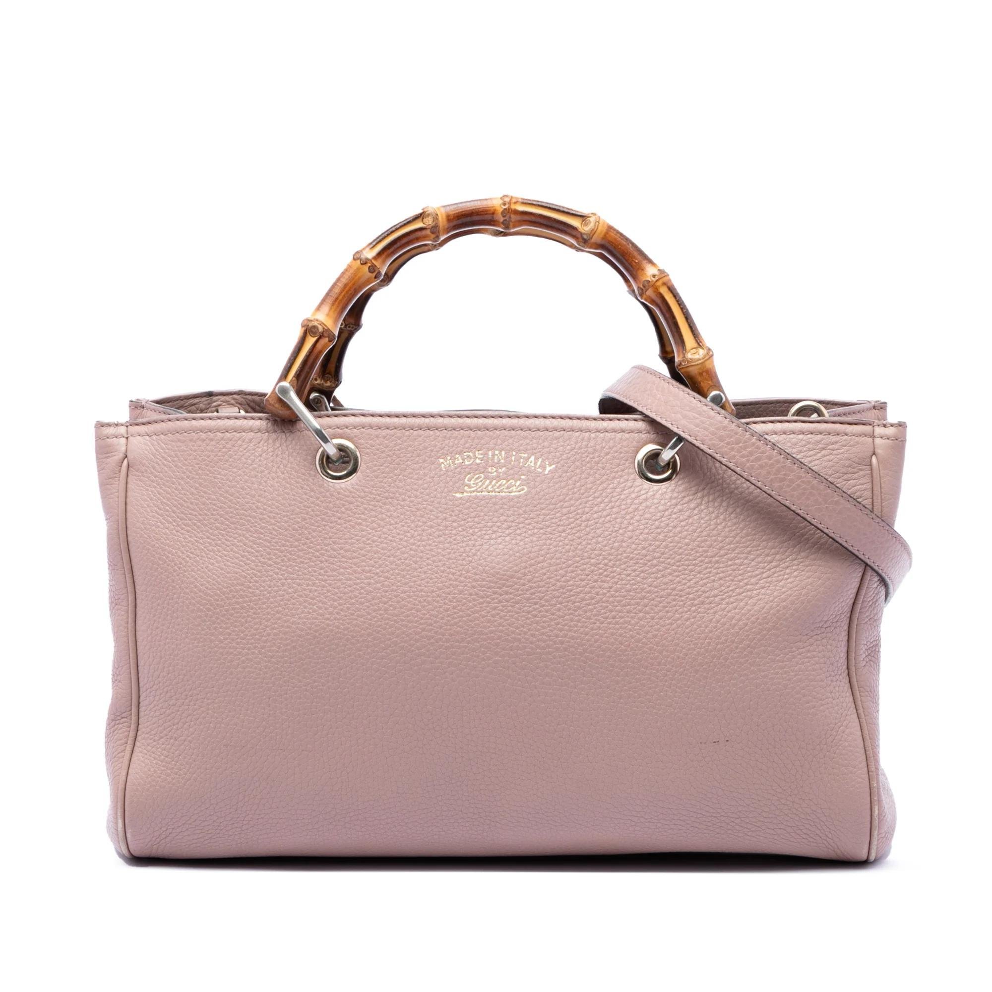 Bamboo Shopper pony-style calfskin handbag