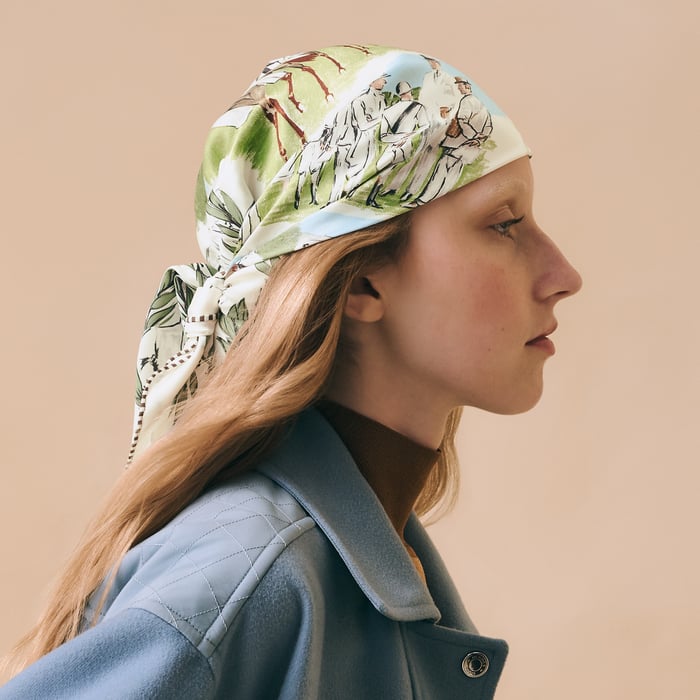 Champ De Courses a Chantilly Scarf 70