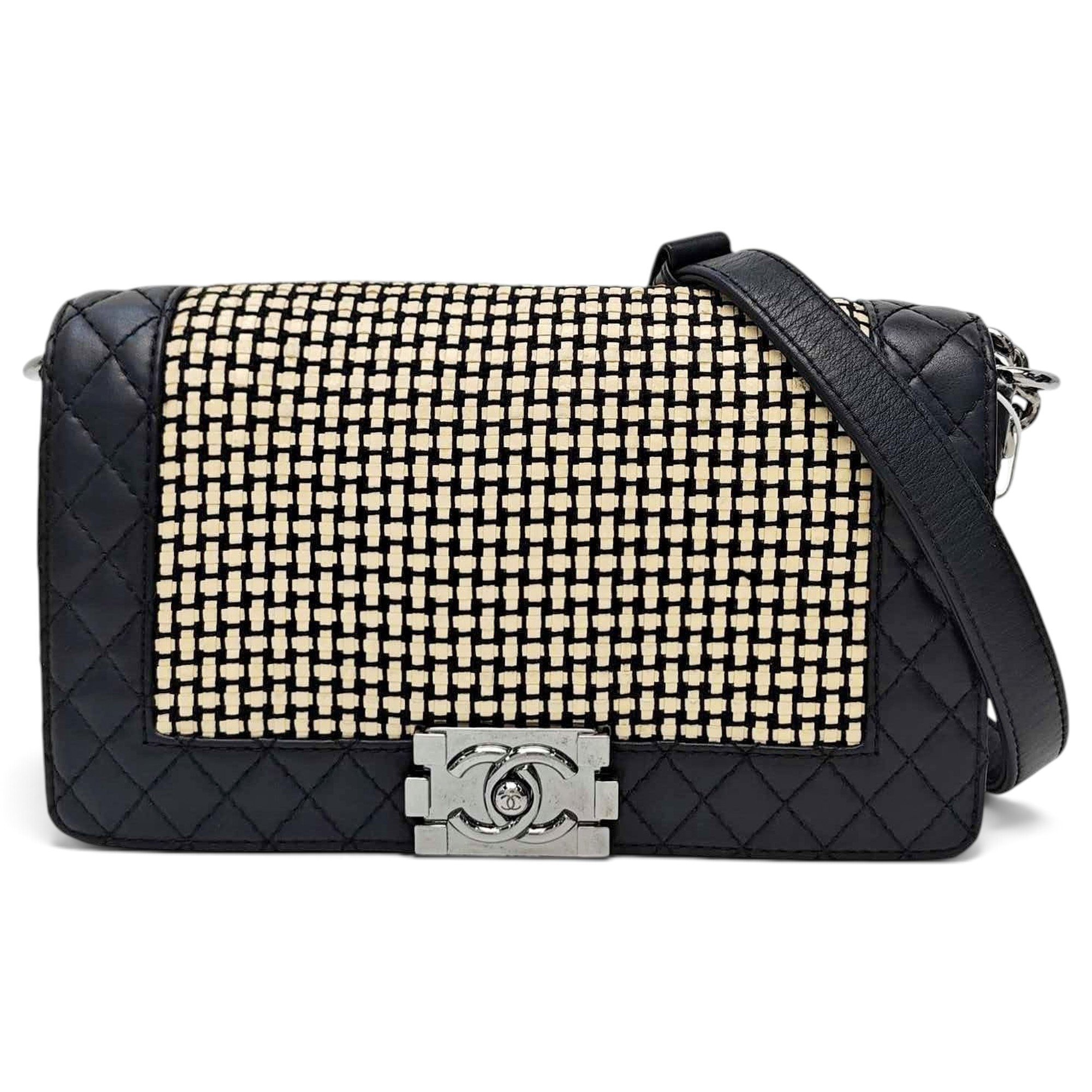 Boy leather crossbody bag