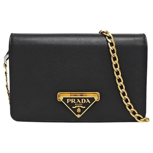 Leather crossbody bag