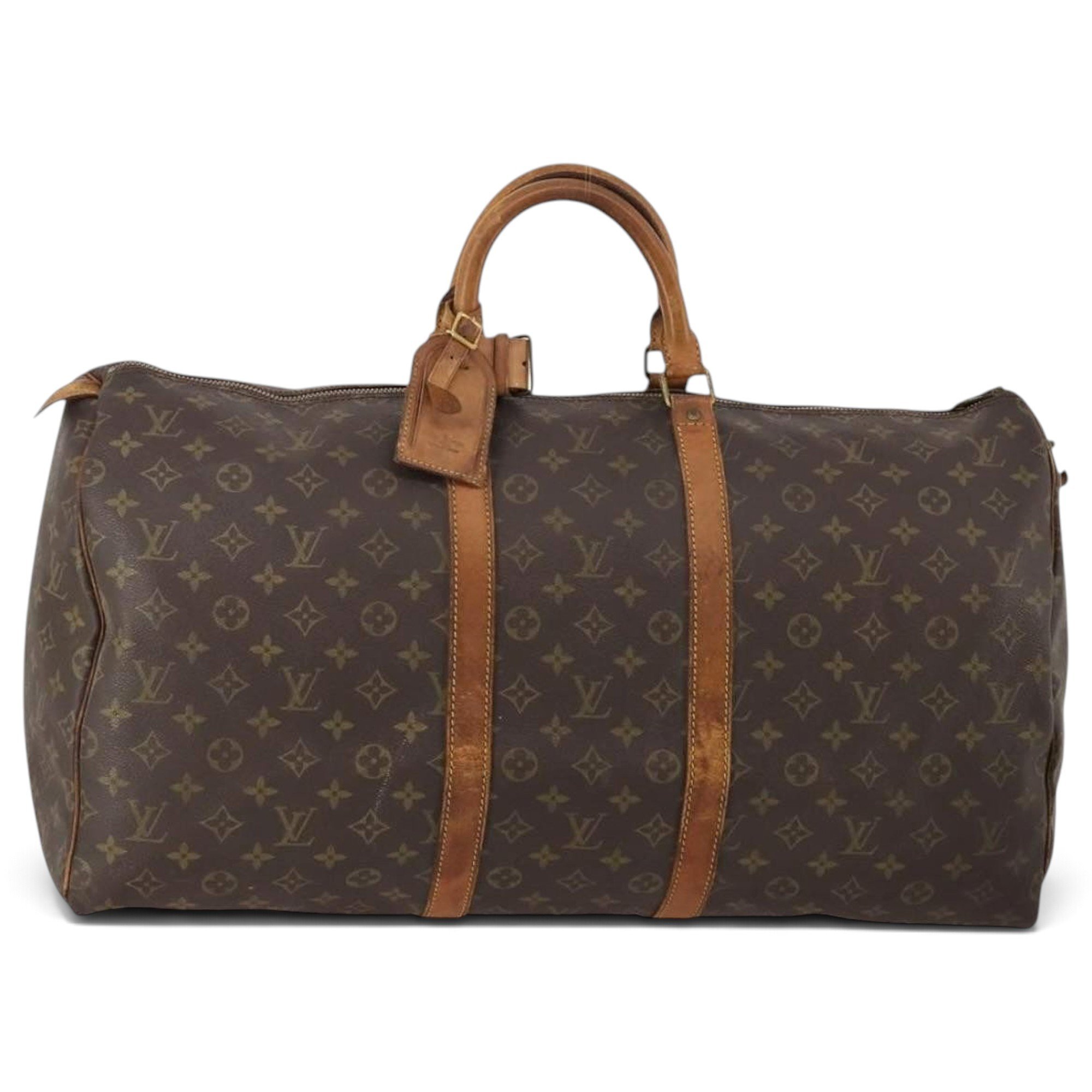 Keepall leather 48h bag