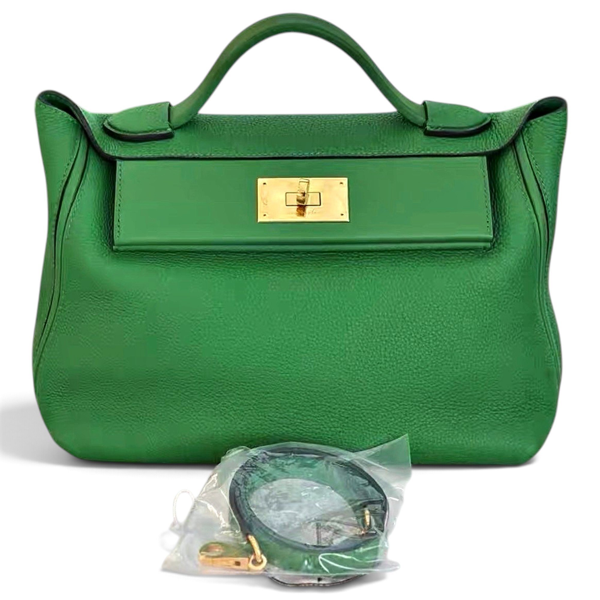 24/24 leather handbag