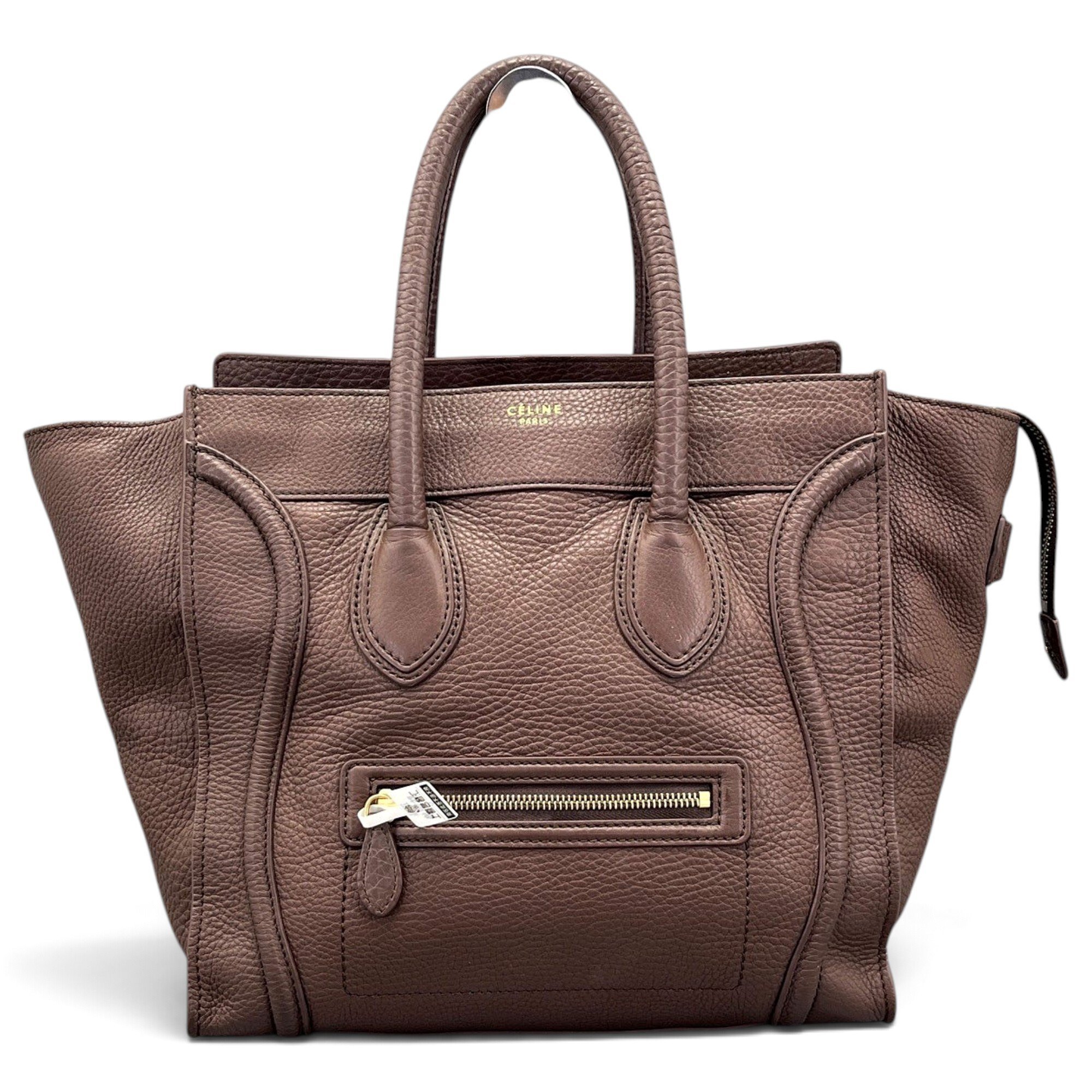Luggage leather handbag