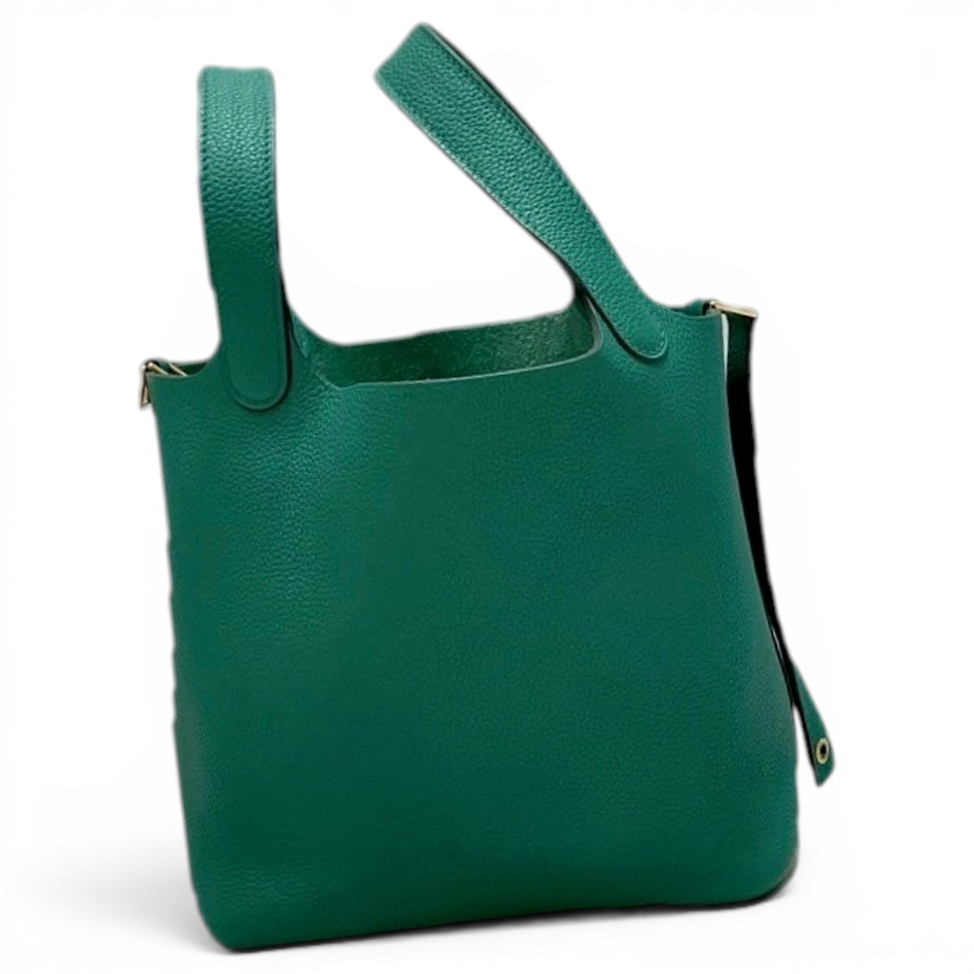 Picotin leather handbag