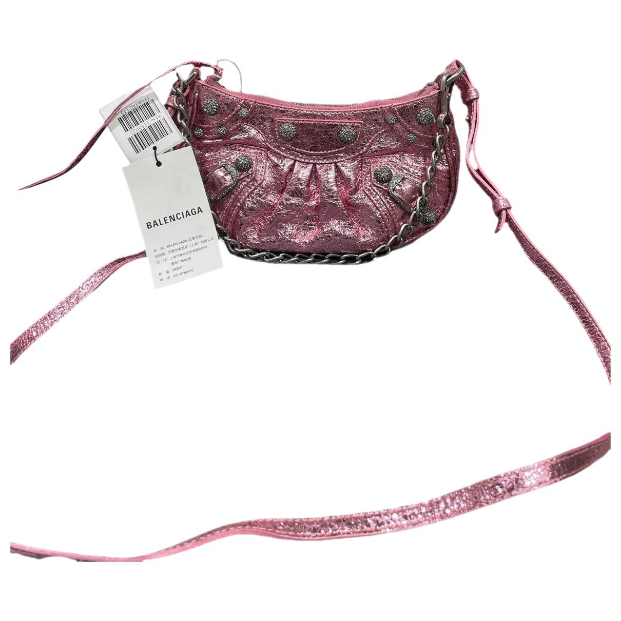 Le Cagole leather handbag