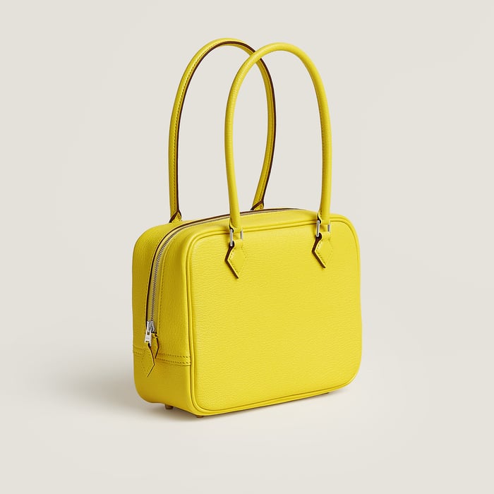 Jaune Citron Plume Mini Bag