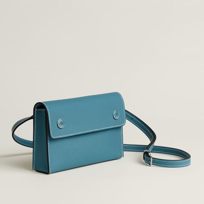 New Bleu Jean Hermèsnap Wallet