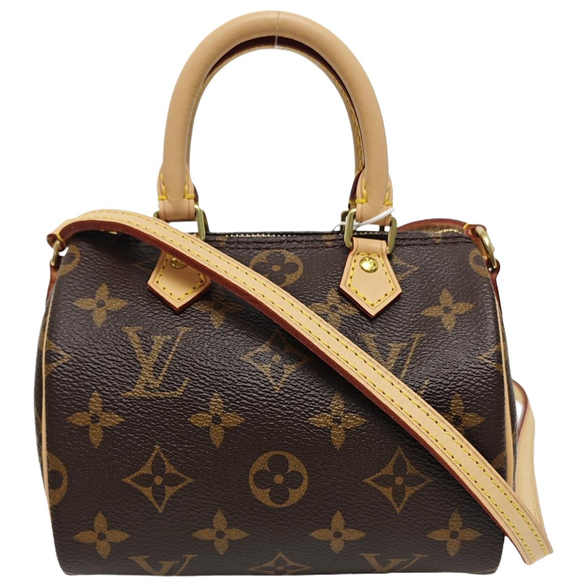 Nano Speedy / Mini HL leather handbag