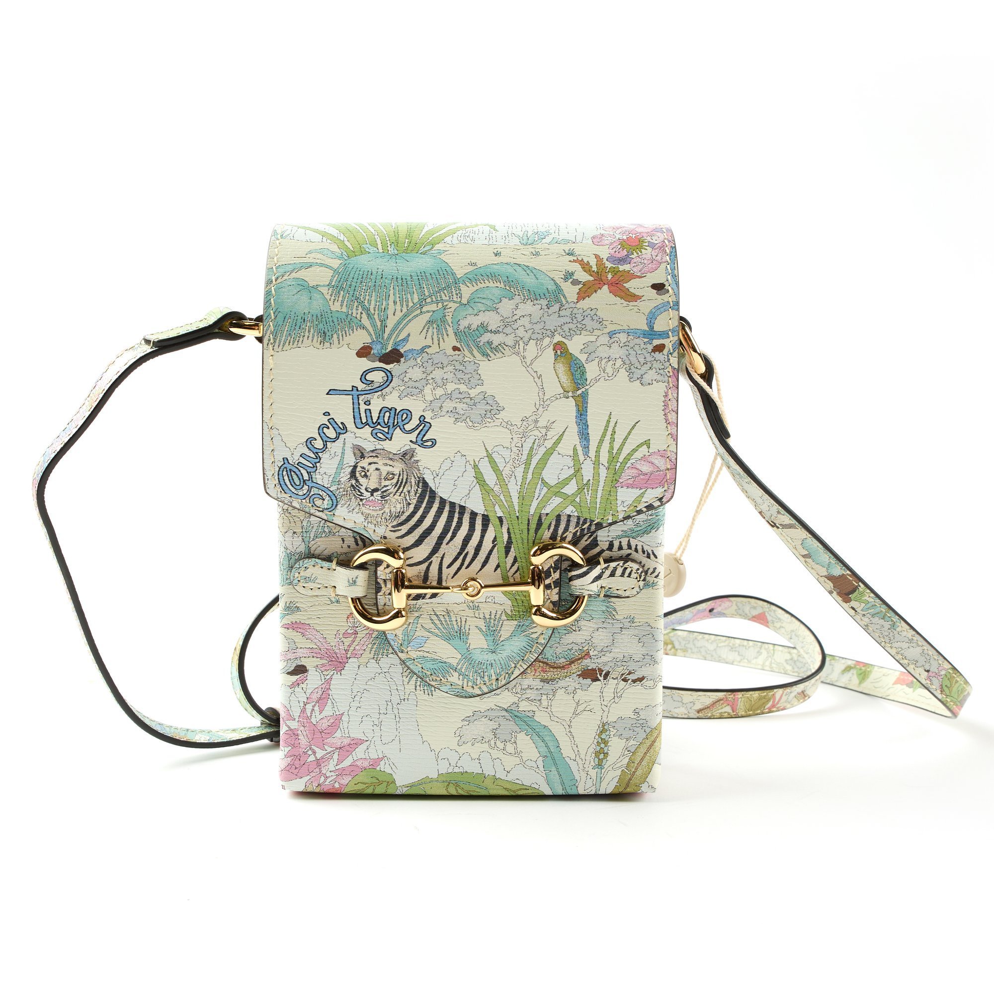 Horsebit 1955 Vertical leather crossbody bag