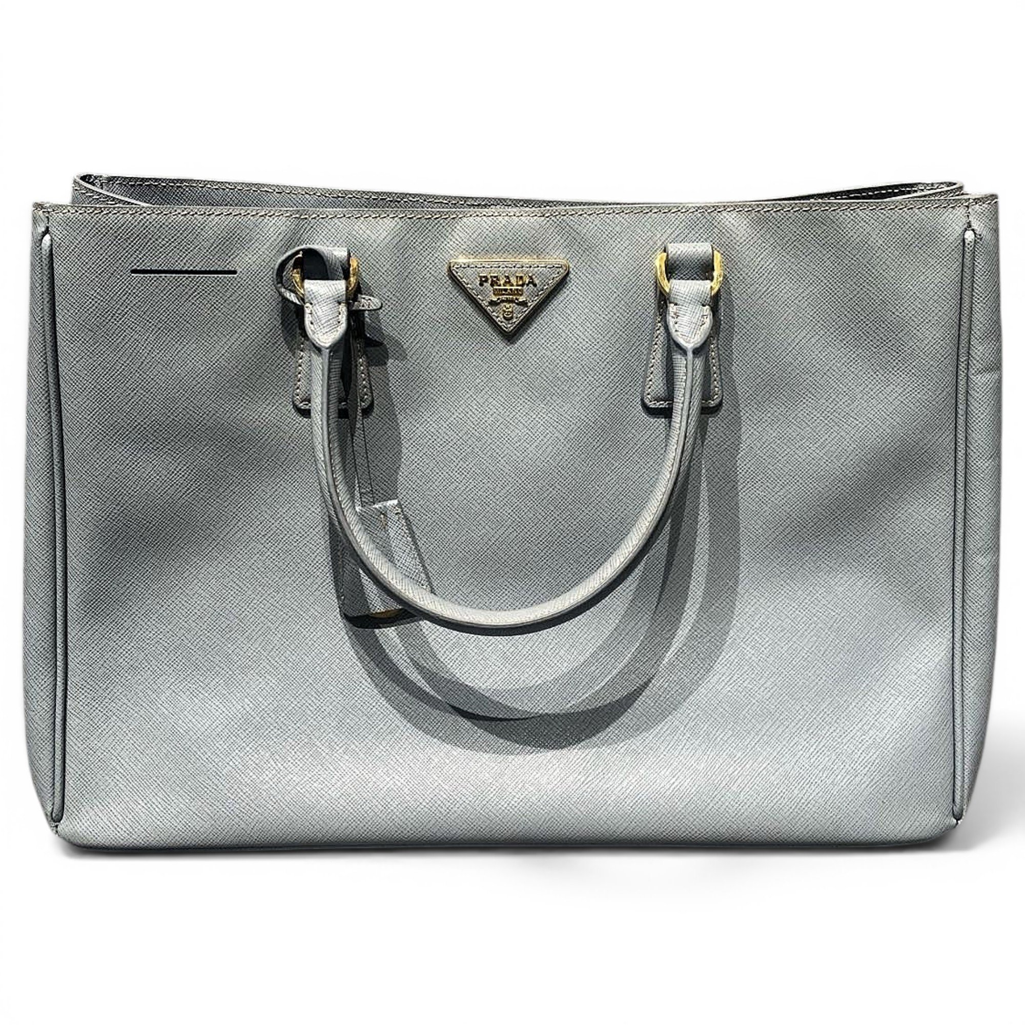 Leather tote