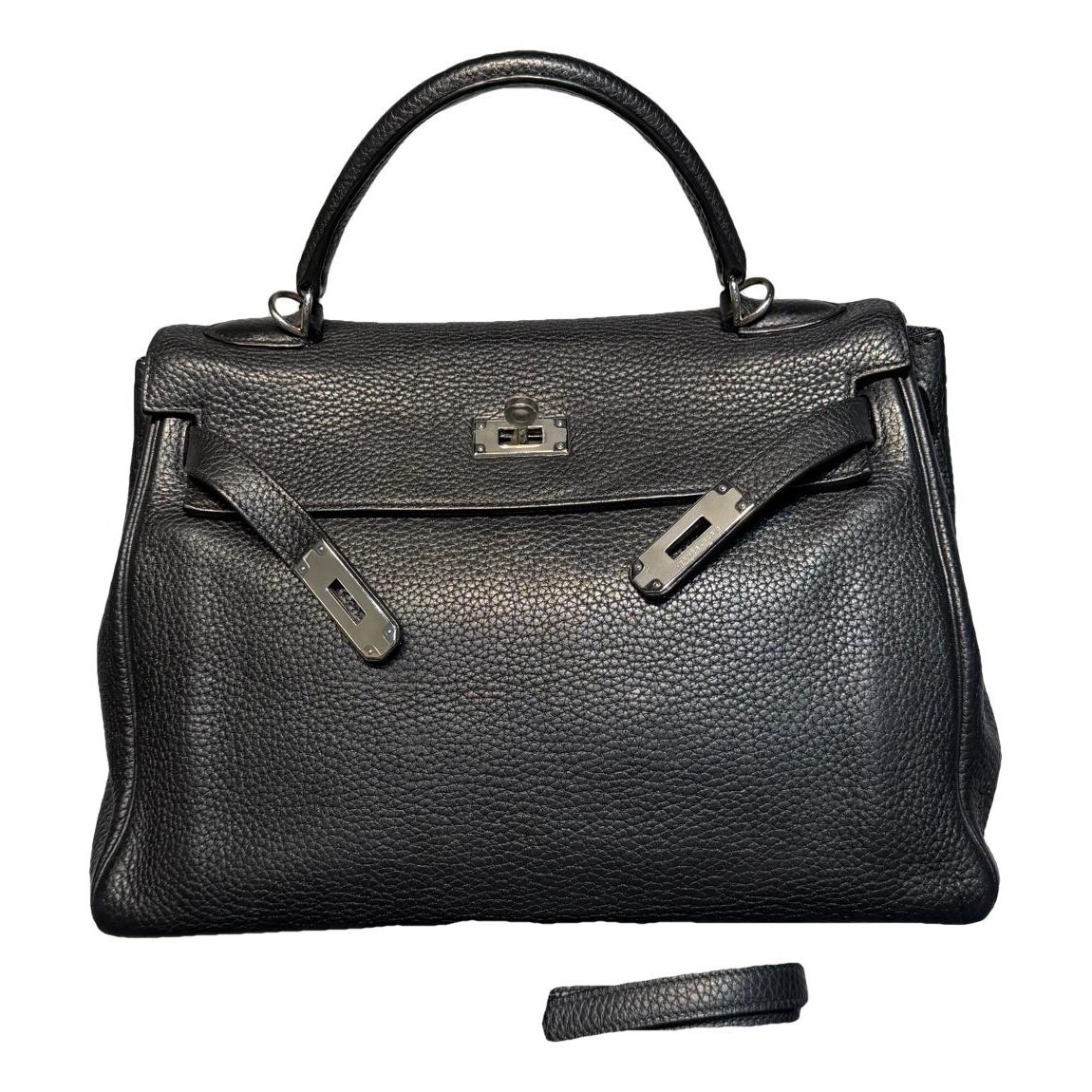 Kelly 32 leather handbag